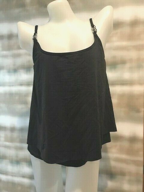 layered tankini swim top