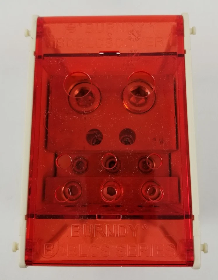 Burndy BDBLCS4K1FS 1-Pole Flex Rated Finger-Safe Power Distribution Block NEW - Image 2 of 4