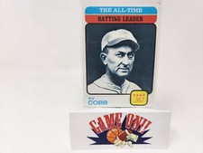 1973 Topps Baseball #475 Ty Cobb All-Time Batting Leader HOF VG B