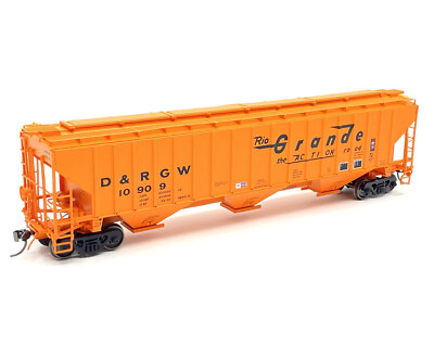 Ready Track Intermountain HO PS 4750 Covered Hopper Rio Grande D&RGW #10909