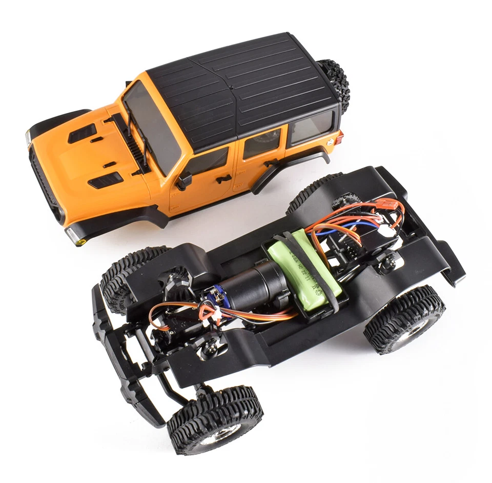 AUSTARHOBBY RC Car 4WD 1/18 SUV Off-Road Crawler RTR 2.4Ghz Remote Control Car - Image 4 of 4