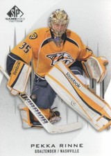 2013-14 SP Game Used #47 Pekka Rinne - NM-MT