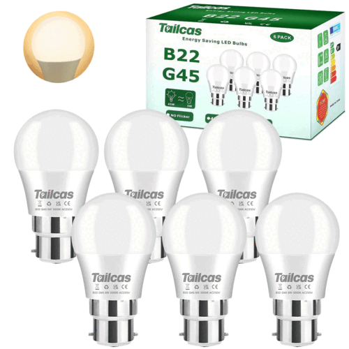 6x E27 B22 E14 LED Bayonet Globe Light Bulbs 5W GLS Golf Ball Lamp Energy Saving - Picture 29 of 31