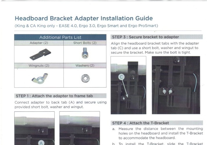 Sealy and Tempurpedic Headboard Bracket Kit Universal. 16"x9"x3" FREE
