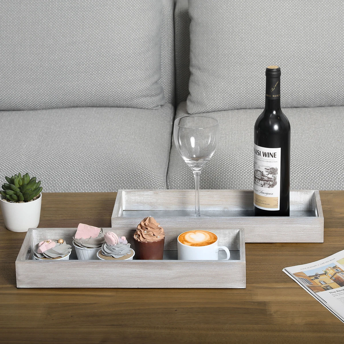 Ottoman trays deals rectangle