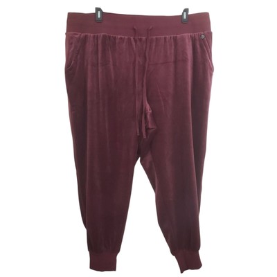 NWT LIVI Active Velour Jogger Track Pants Mob Wife Size 22 / 24 Casual Comfy Y2K