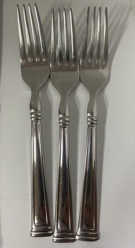 Lenox - ESQUIRE - 18/10 Stainless Steel 41 Pc Flatware Set See Description - Picture 4 of 8