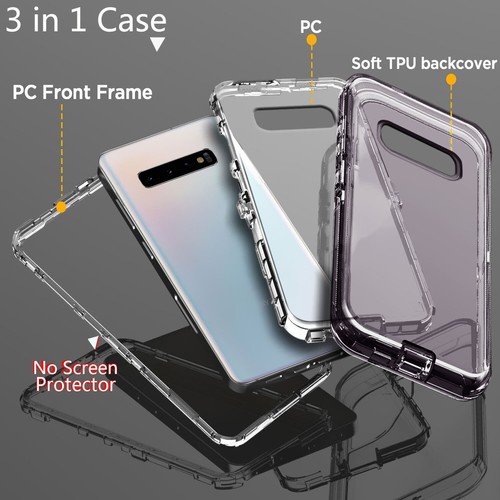 For Samsung Galaxy S10/S10+/S10e Transparent Case Clear Phone Cover Accessories - Picture 20 of 36