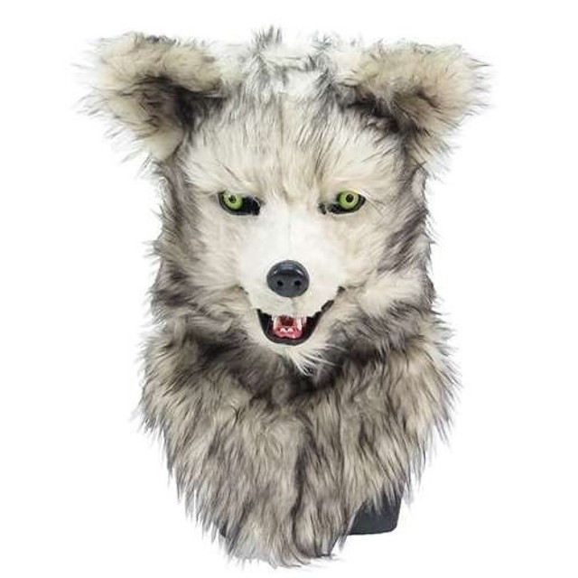 Moving Mask Wolf 1013010 Realistic Wolf Costume Movable Mouth NG Japan