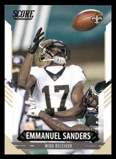 2021 Score #210 Emmanuel Sanders New Orleans Saints