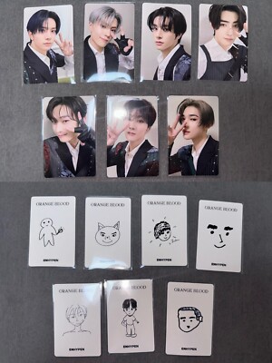 ENHYPEN OFFICIAL ORANGE BLOOD POB YZY 4.0 POB PHOTOCARD | eBay