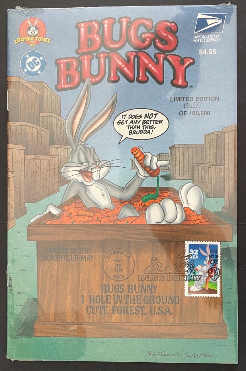 3137 Bugs Bunny 32c Comic Book First Day of Issue Lt. Ed. #098277