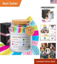 Inspirational Bible Verse Jar with 96 Verses - Perfect Christian Gift for Women