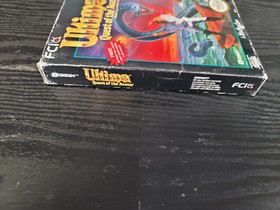 Ultima: Quest of The Avatar Nintendo NES Complete Box CIB Great Shape Map Poster