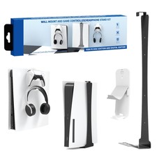 Wall Mount Bracket Invisible Design Controller Headset Display Holder For PS5