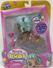 Little Live Bizzy Bubs Crawl Talking Real Baby Like Single Pack Doll- Poppy