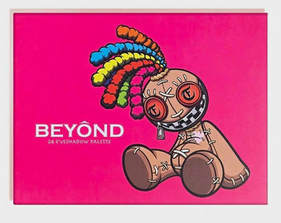 BEYOND 24F Shimmer & Matte Eyeshadow Palette Neutral Shades New