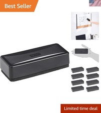 Durable 8-Pack Non-Abrasive Dry Erase Whiteboard Erasers for Home Classroom