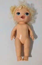 Baby Alive Super Snacks Snackin  Treats Baby Doll Blonde curly 2017 Eats Poops