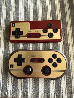 8bitdo FC30 FC30 Pro Wireless Bluetooth Controllers Tested Nintendo Famicom NES
