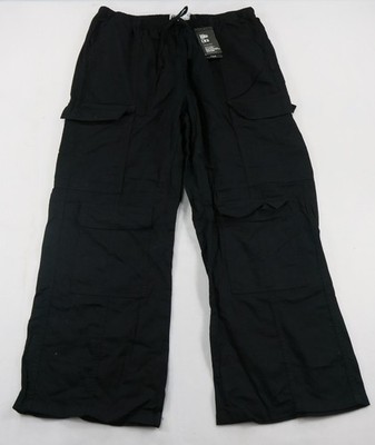 Rita Ora x Primark Wide-Leg Cargo Cotton Pants XL