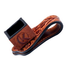 Leather Engraved Chalk Holder Magnetic Vegetable Tanned Leather Pool Cue Snoo...