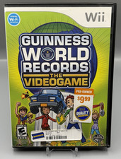Guinness World Records: The Videogame Wii 2008 NTSC-U/C W/ Manual — Tested