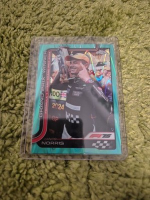 Topps Chrome Formula 1 2025 Lando Norris - Miami GP 2024 - Numbered 81/199