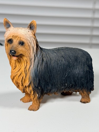 Silky Terrier Resin Hand Painted Collectible Standard Figurine