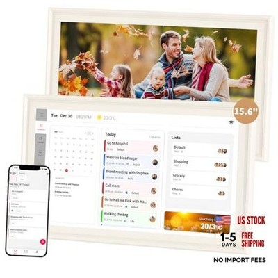 Digital Calendar, Electronic Calendar with-inch Touch Screen,32GB Smart 15.6