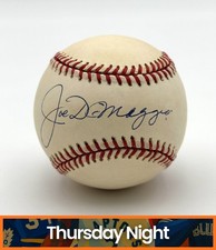 JOE DIMAGGIO SIGNED AUTO OFFICIAL MLB RAWLINGS BASEBALL PSA COA