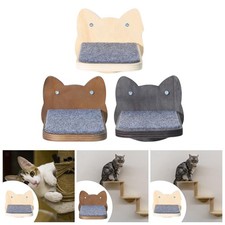Cat Wall Step Climbing Stair for Kitten, Medium and Large Cats Cat Furniture