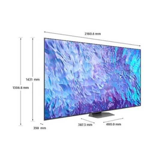 ULTIMI OFFERTISSIMA Samsung 98" QLED 4K  SERIE 8 QE98Q80CATXZT EAN 8806094967968 - Immagine 3 di 4