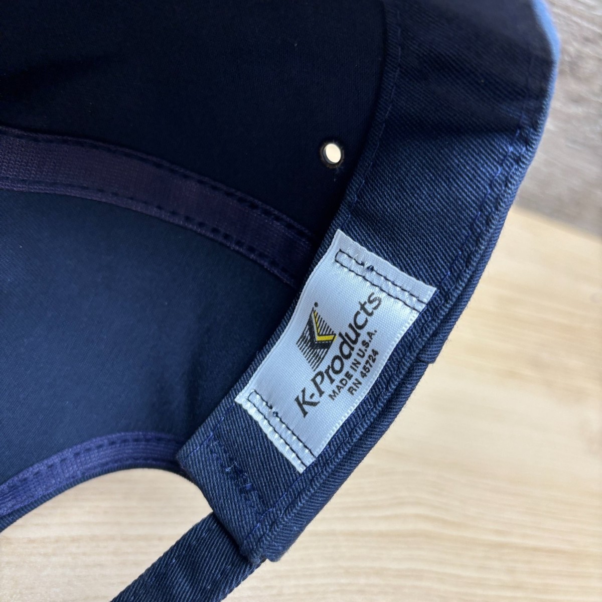Morgan Stanley Hat Cap Strap Back Blue K Products Finance Dean