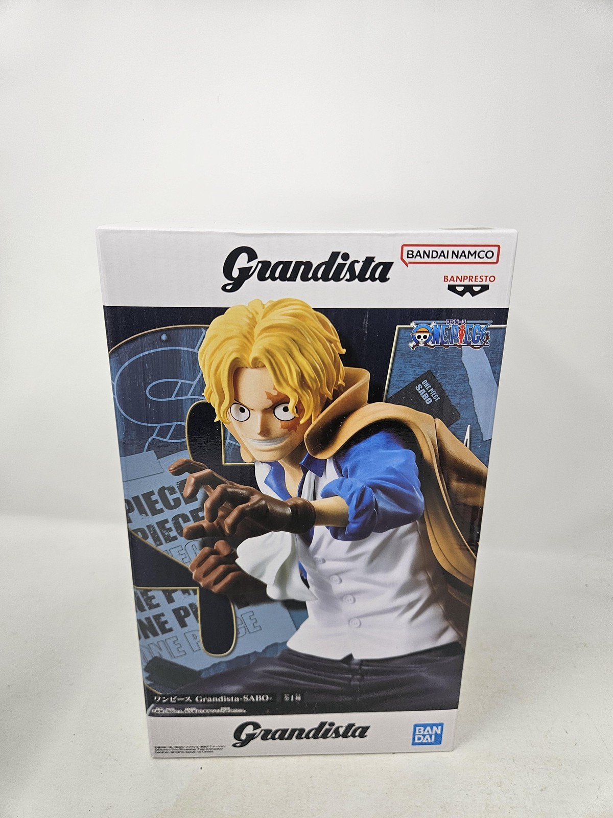 Banpresto Grandista One Piece Sabo Figure BANDAI NAMCO Anime Collectible