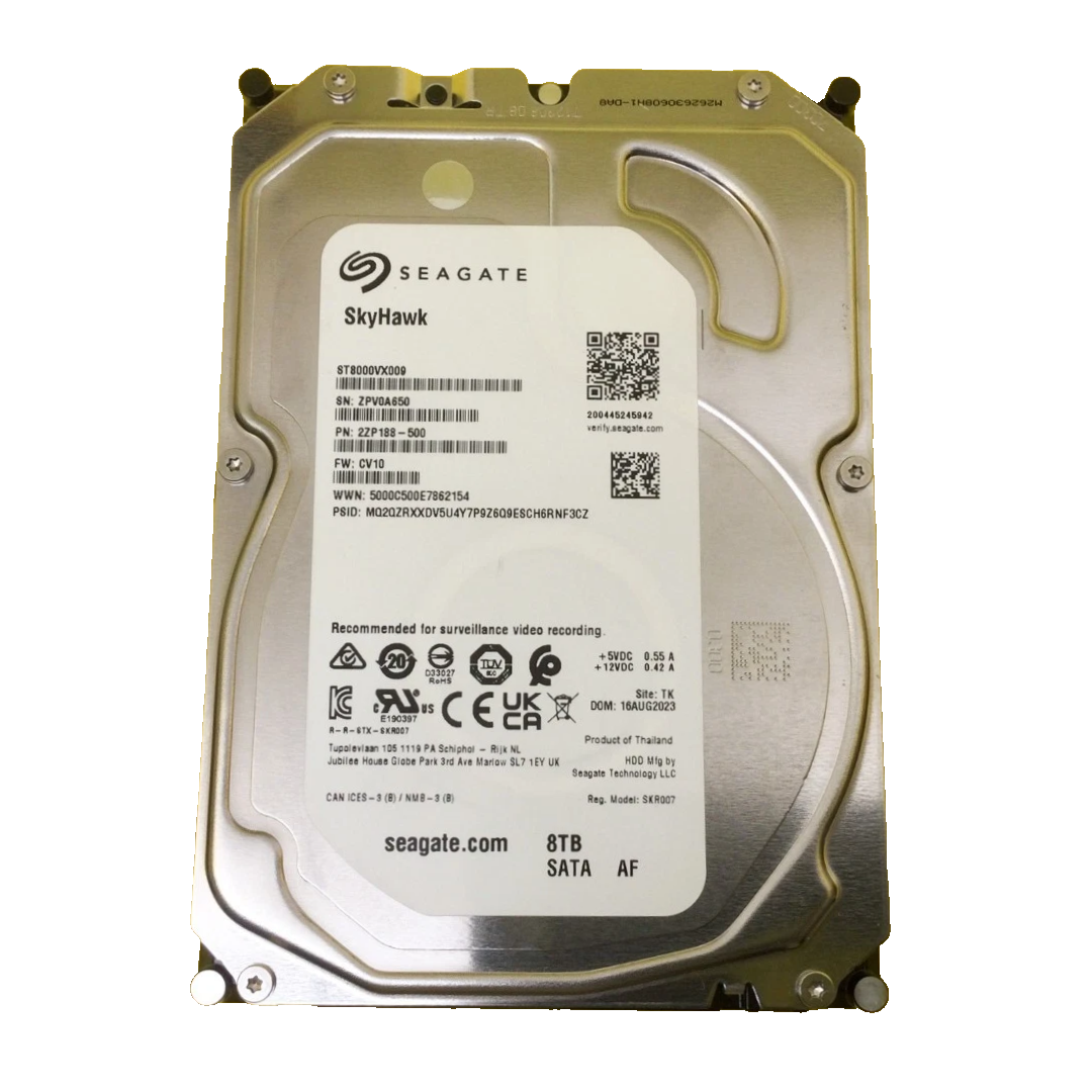 Seagate SkyHawk 8TB Surveillance Internal HDD 3.5