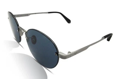 Lunettes De Soleil Police Lewis 11 SPLB27N 0579 Palladium/Bleu - Photo 1/4