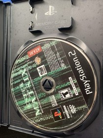 PS2 Enter The Matrix 2003 Wachowski Brothers Play Station 2 Black Label CIB