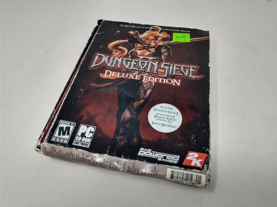 Игра Dungeon Siege II: Deluxe Edition (ПК, 2006 года) с пакетом расширения Broken World - Изображение 2 из 4