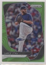 2020 Panini Prizm Tier II Lime Green Prizm 41/125 Lance Lynn #127 fm0