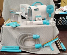 Uproot Clean Pet Groomer Vacuum Kit 7 in 1 - Cat Dog Grooming Kit Cordless