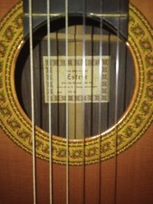 Esteve classical guitar solid cedar top rare 2000's