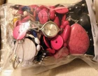 Vintage and Modern Damaged Or Broken Costume Jewelry Mystery Craft Lot 1 Pound