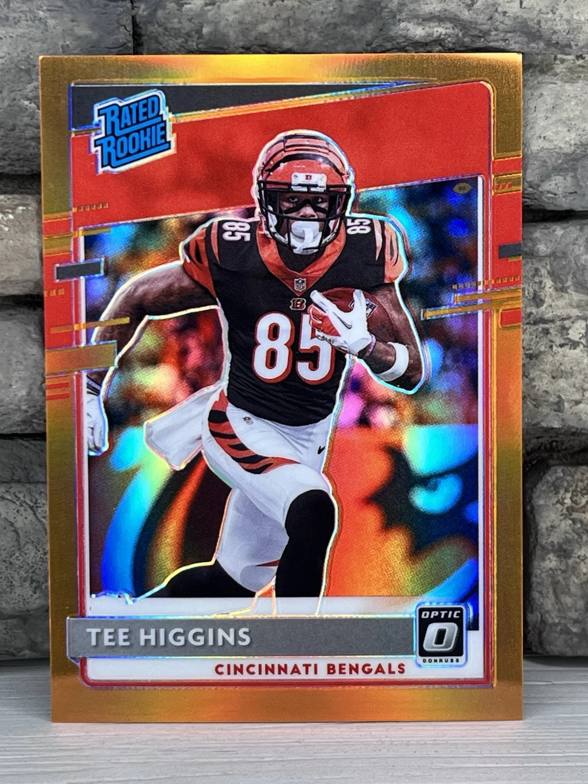 Tee Higgins trading card