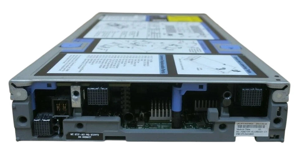 IBM Flex System x240 CTO Compute Node 8737-AC1 2 x heatsinks 10GB Mezz ++ - Image 4 of 4