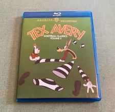 Tex Avery Screwball Classics Volume 3 Blu-Ray Warner Archives Cartoon Ships Free