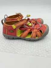 Keen Kids Seacamp  CNX Size 1 Orange Washable Sandals Water Shoes