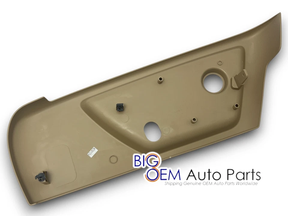OEM new 05-07 Chevrolet Trailblazer GMC Envoy Driver Manual Tan Seat Side Cover - Image 2 of 4