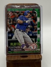 2019 Bowman #88 Ronald Guzman Green #/99