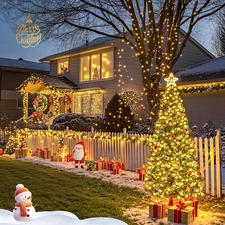 100-200 LED Solar String Lights Outdoor Garden Party Xmas Fairy Wedding Lamp